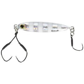 パームス(Palms) メタルジグ ルアー スローブラッドキャスト スリム 20g ゼブラグロー SCS-20/MG-530