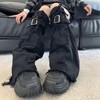 RUIXIA Grunge Leg Warmer for Women Gothic Flare Leg Warmer