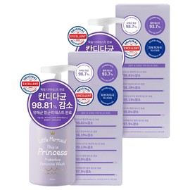 Beauty Recipe Little Mermaid Probiotic Feminine Cleanser, 300ml, 2 Pieces / 뷰티레시피 인어공주 프로바이오틱스 여성청결제, 300ml, 2개