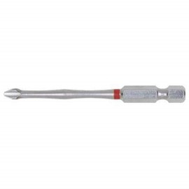 KS Tools 9183150 Torsion Power Bit, Total Length 75 mm, PH1, 1/4 Inch