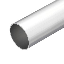 sourcing map 6063 Aluminium Round Tube 32 mm Inner Diameter Aluminium Tube 35 mm Outer Diameter Aluminium Profile Metal Tube 300 mm Length Aluminium Tube for Industrial Construction Craft Projects Home Decoration