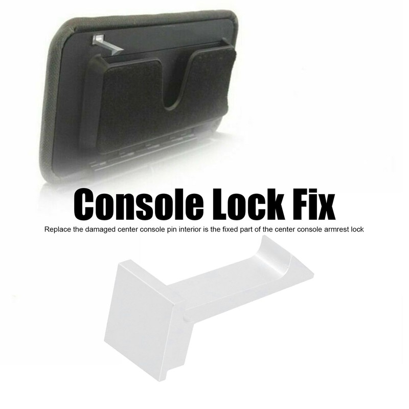 Car Center Console Arm Rest Lock Fix Latch Replacement for