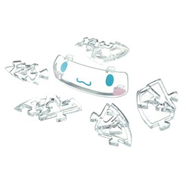 Hanayama Crystal Gallery Series 3D Puzzle 36 Transparent Pieces Sanrio Cinamoroll