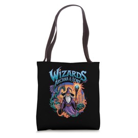 RPG Wizard Arcana For Fantasy Enthusiast Tabletop Game Fan Tote Bag
