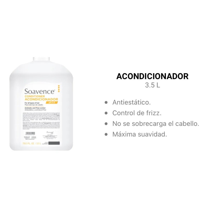 Acondicionador Soavence Nutrapel Crema Galón