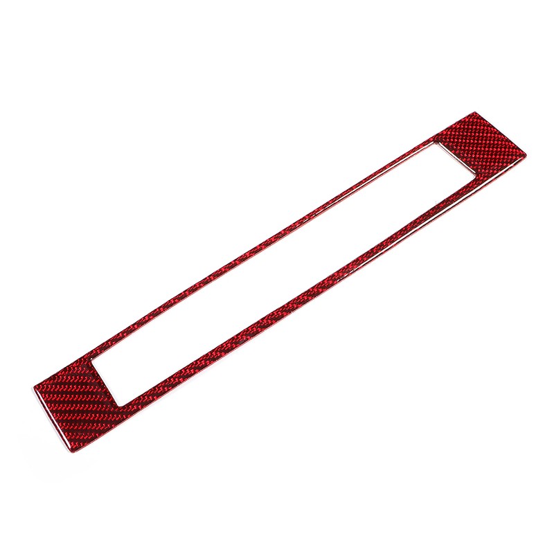 Left Drive Car Center Control Frame Carbon Fiber Decoration Fit