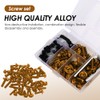Pack of 158 Motorcycle Fairing Screws Kit, M5 M6 Universal