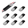 CGEAMDY 10 Pieces Quick Dual Wire Terminal Block, Double Wire