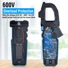Digital Inrush Clamp Meter Multimeter, MESTEK T-RMS 6000 Counts 600A