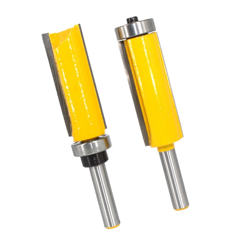 Router Bit Set 8mm Shank Woodworking Router Bits Straight Flush