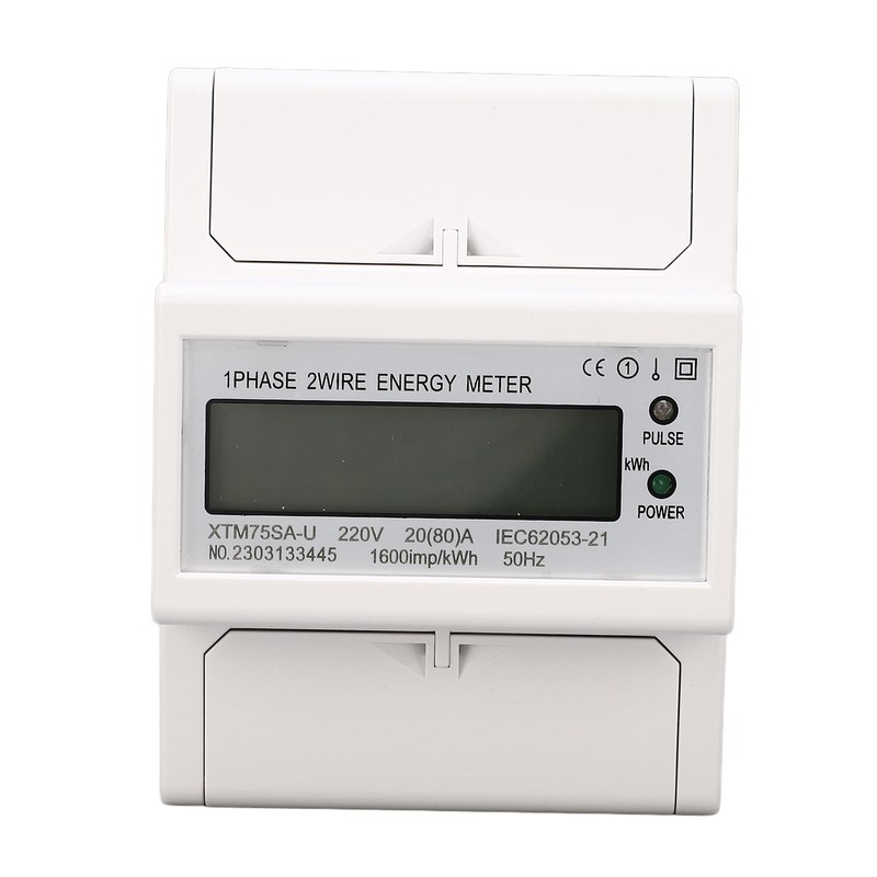 Watt Meter Electricity Usage Monitor Current Voltage Tester 1 Phase