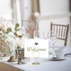 GeeRic Table Number Holders 20 Pcs Place Card Holders, Wire