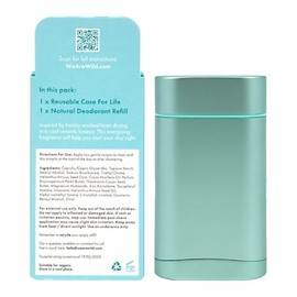WILD Fresh Cotton & Sea Salt Deodorant Starter Pack