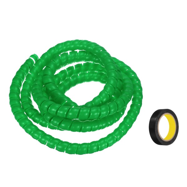 MECCANIXITY Spiral Cable Wrap 9.8ft/3.0M 20mm Cable Management Sleeve PP
