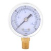 Akozon Pressure Gauge 0-30 PSI 0-2 Bar Mini Dial Water