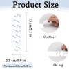10 PCS Rug Gripper - Carpet Sticker Carpet Tape Pads
