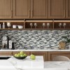 5-Sheet Glass Backsplash Tiles, 5 Square Feet Glass Mosaic Backsplash