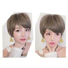 Daily design wig for various short cuts (including net) (KYR-W5A8A75) / 숏컷 다양한 연출 데일리 디자인가발 (망포함) (KYR-W5A8A75)