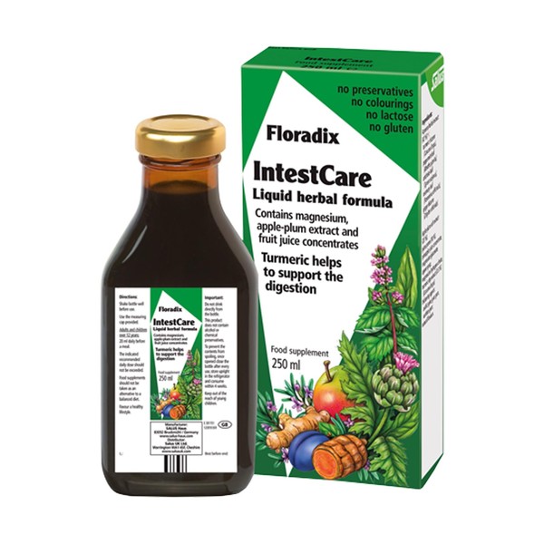 Salus IntestCare® Liquid Formula Digestion and Intestinal Sphere with Turmeric, Magnesium and Artichoke 250 ml