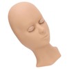 Lash Mannequin Head Soft Silicone Replaced Eyelids Mannequin Head for