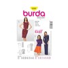 Burda b6988 Dress Sewing Pattern 19 x 13 cm