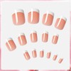 AddFavor White French Tip Press on Nails Short - 240pcs
