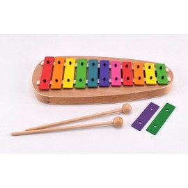 Voggenreiter Voggy's Large Chime - Pitch Range: C3-F4 Additional Tones F# and B The Ideal Choice for Early Musical Education! Every Sound Plate Is Tuned!