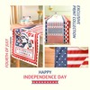 Folkulture Fourth of July Table Runner 90 Inches Long for