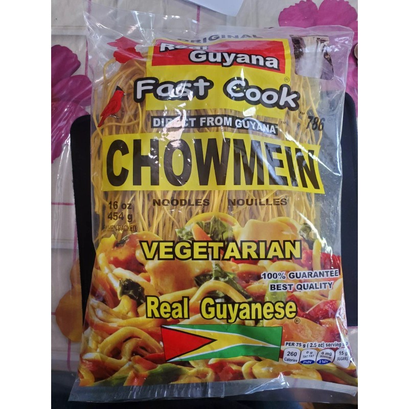 Real Guyana Chowmein Noodles (16 oz) 1 pack