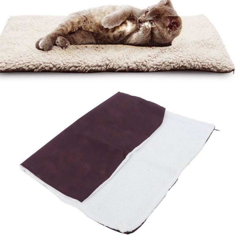Pet Heating Pad Non Slip Detachable Insulation Warm Blanket for