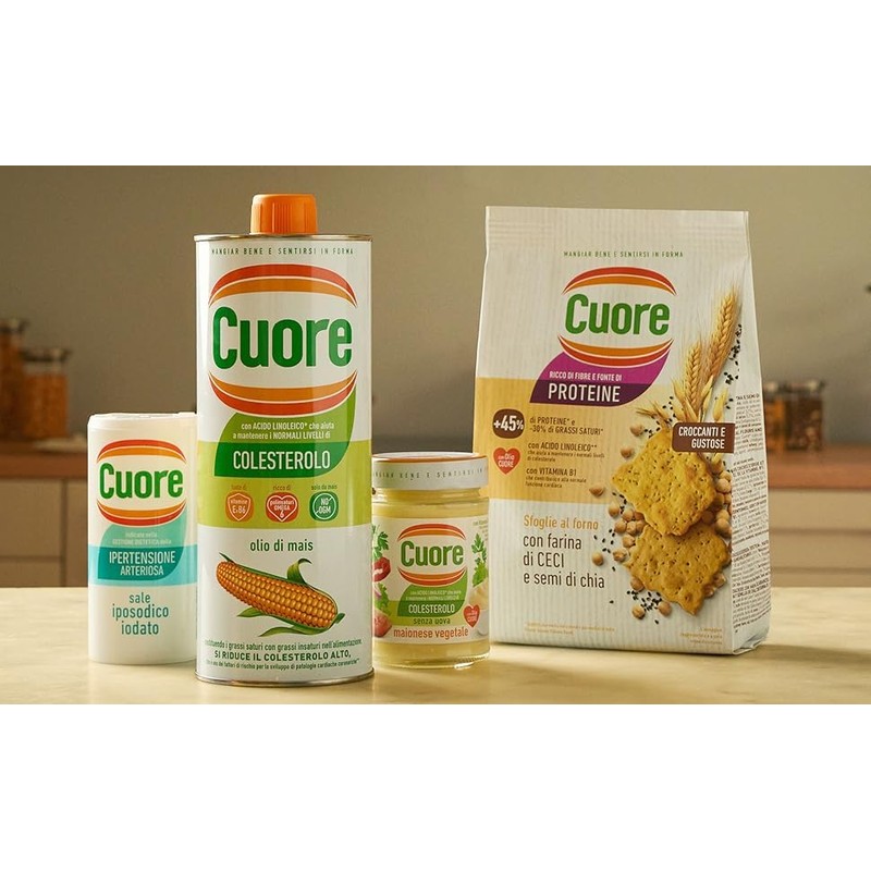 Cuore - Olio di Mais 75 cl, Ricco di Omega