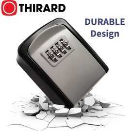 THIRARD Keybox – Secure Mechanical Lock for Home & Office, Durable & Weather-Resistant Design, Efficient Key Management, Emergency Access, Easy Wall-Mounted Installation