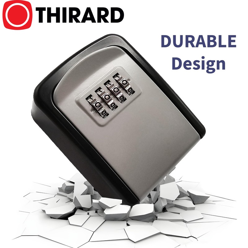 THIRARD Keybox – Secure Mechanical Lock for Home & Office,