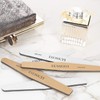 T4B Lussoni Premium Trapezoidal Nail Files, Grit 180/240, for Natural