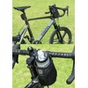 POTA BIKE Stem Side Pouch Bicycle Handle Pouch/Drink Holder (Gray)