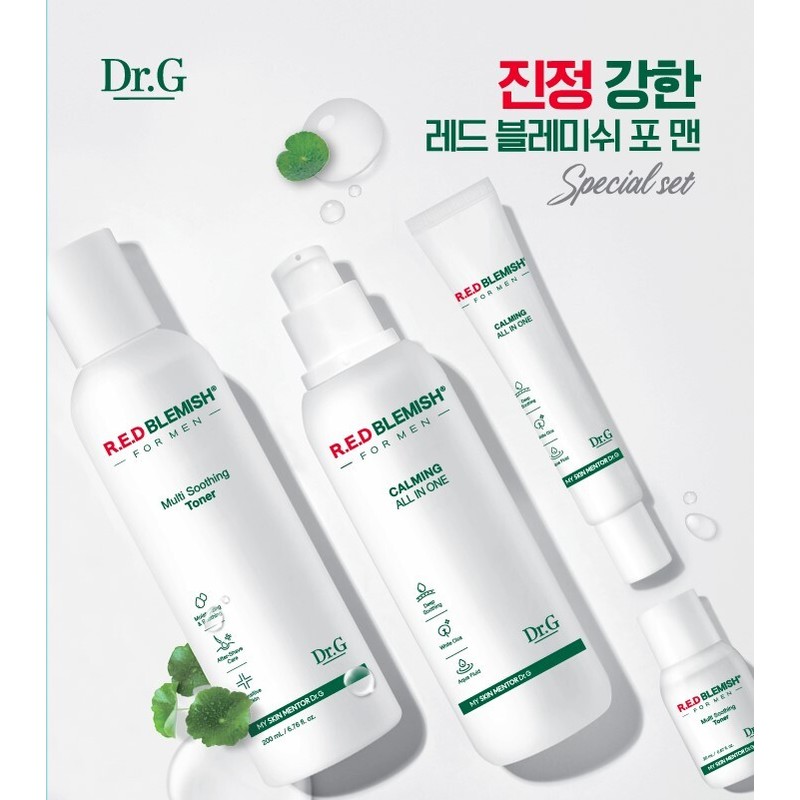 Dr.G Red Blemish For Men Multi Soothing Toner / Calming