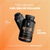 Extracto Puro Hongo Reishi 220 Cápsulas Adaptógeno Natural 900 Por