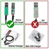 Baofeng 2.5mm USB Charger Cable with Indicator Light for BaoFeng