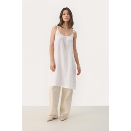 Part Two Women's Alexianapw Relaxed Fit at Knee Length Dress, Casual Dress, Bright White, 36, bright white