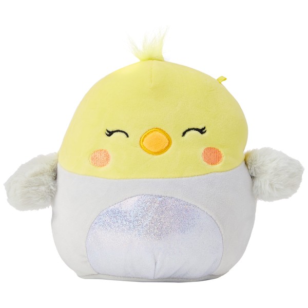 Squishmallows SQJW22-75CO-11 7.5 Cockatoo-Add Charlize to Your Squad, Ultrasoft Stuffed Animal Toy, Official Kellytoy Plush