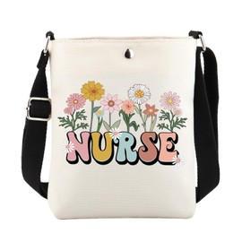 FUSTMW Nurse Gifts Nurse Crossbody Bag Head Nurse Gifts New Nurse Director Gifts Nurse Assistant Gifts with Adjustable Strap, Nurse Body Bag