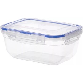 Superio Large Plastic Food Storage Container with Airtight Lid, 5 Qt. Leakproof BPA Free