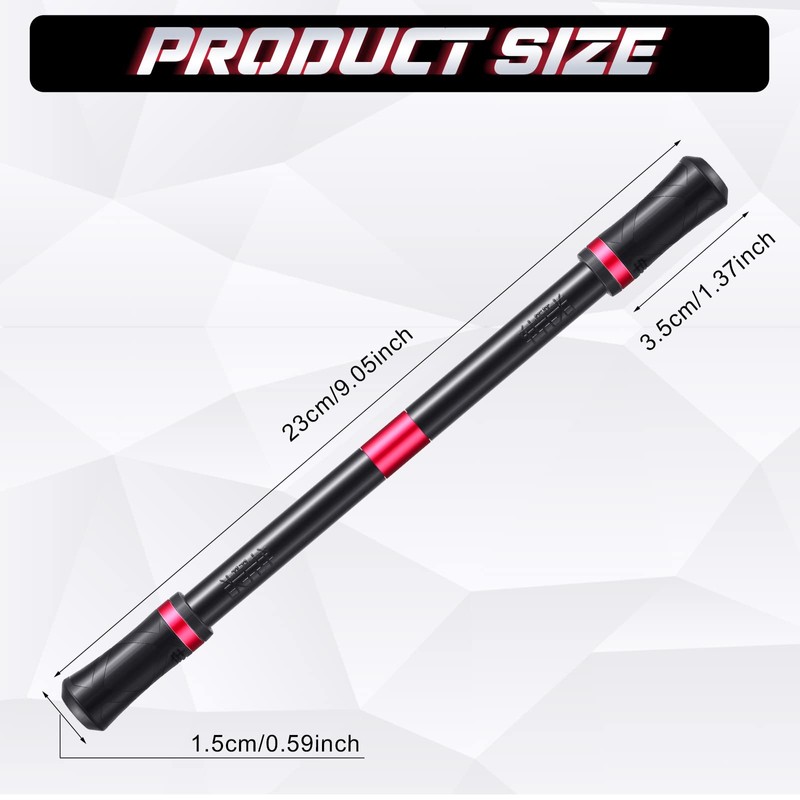 Outus 2 Pieces Spinning Pen Rolling Finger Rotating Gaming Trick