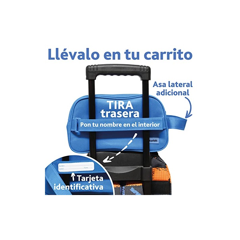 Grafoplás 37710010 School Bag, Side Handle, Black, Bits & Bobs,