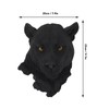 3D Simulation Animal Head Statues Wall Decor Resin Unique Exquisite