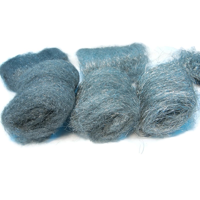 Stainless Steel Wool Pads, 6pc Assorted Pack (Fine, Medium, Coarse)