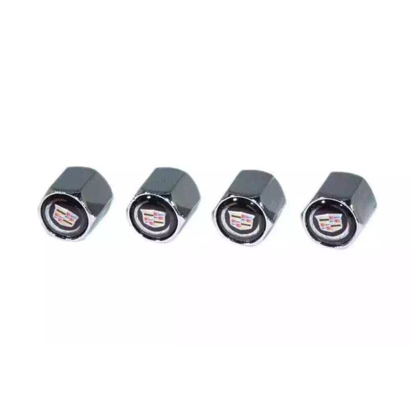 ZSPEC Design Chrome Valve Stem Tire Caps, Style: Caddy