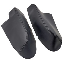 GXARTS Front Door Panel Armrest Cover Skin Black Compatible with Honda Ridgeline 2009 2010 2011 2012 2013 2014