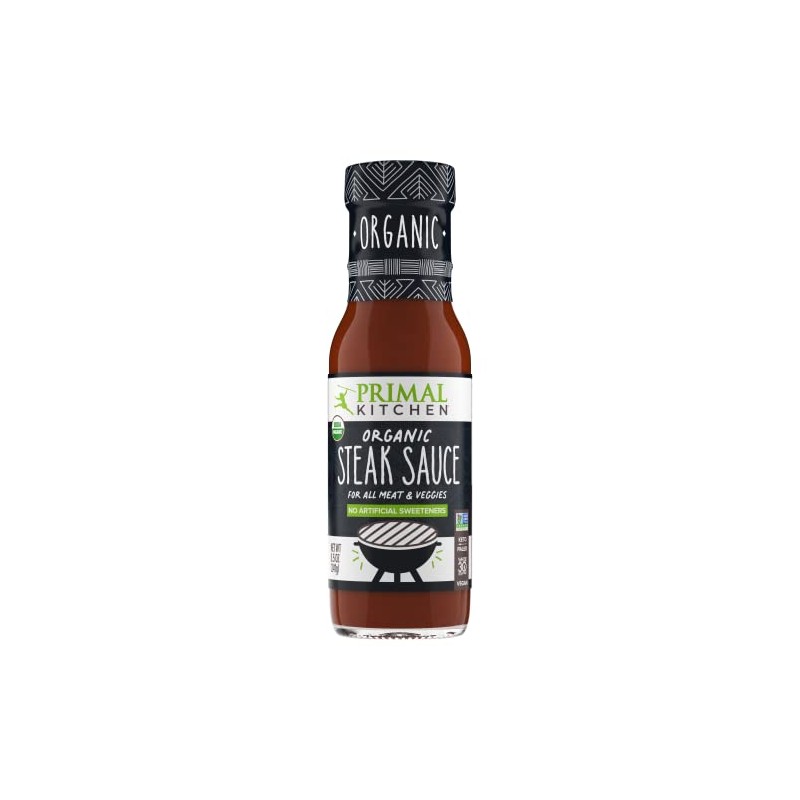 Primal Kitchen Organic Steak Sauce and Marinade, 8.5 OZ