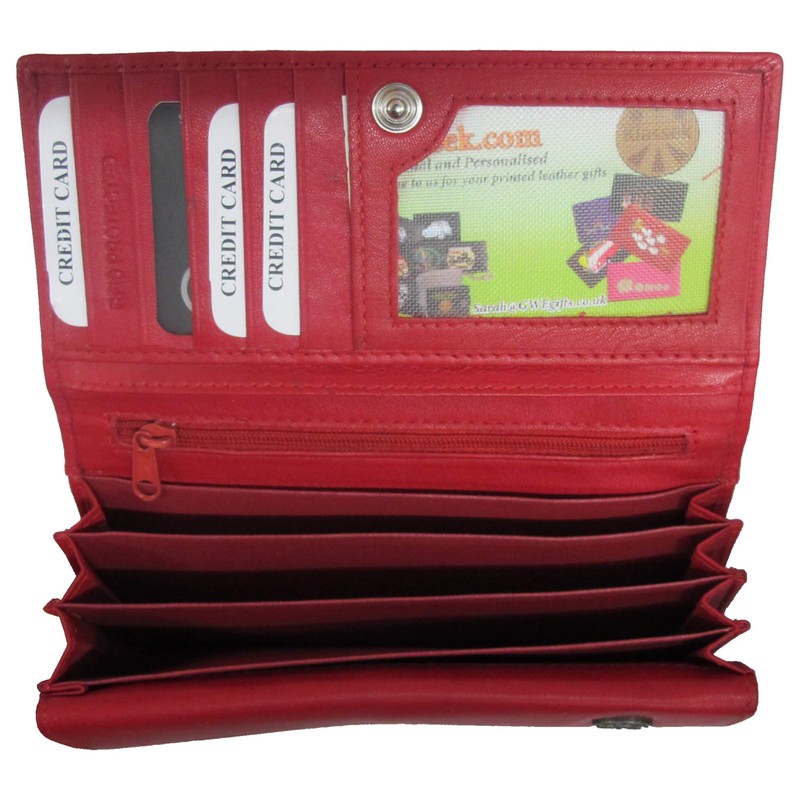 Klassek Fox in Love Womans Red Purse Brand Image on